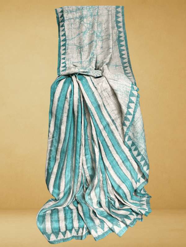 Mohar Sagar Neel Mati Saree