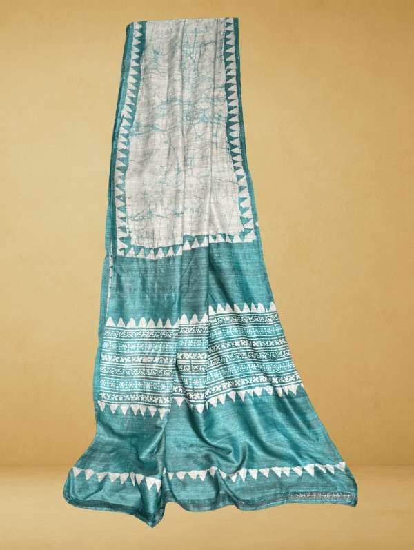 Mohar Sagar Neel Mati Saree